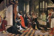 James Collinson The Renunciation of Queen Elizabeth of Hungary oil painting artist